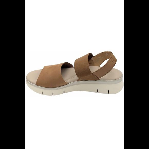 The Flexx Leather Back-Strap Sandals Cushy Cognac - Medium - Picture 3 of 5